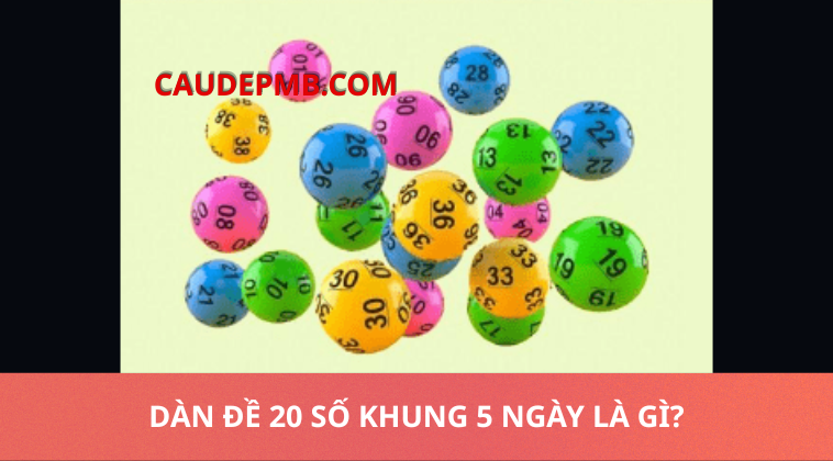 dàn đề 20 số